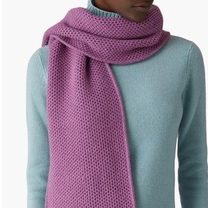 NWOT Loro Piana Chunky Cashmere Scarf